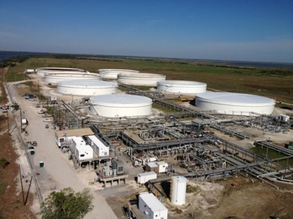 aerial oil storage