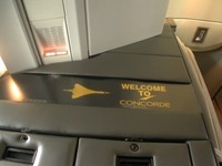 welcome concorde sign
